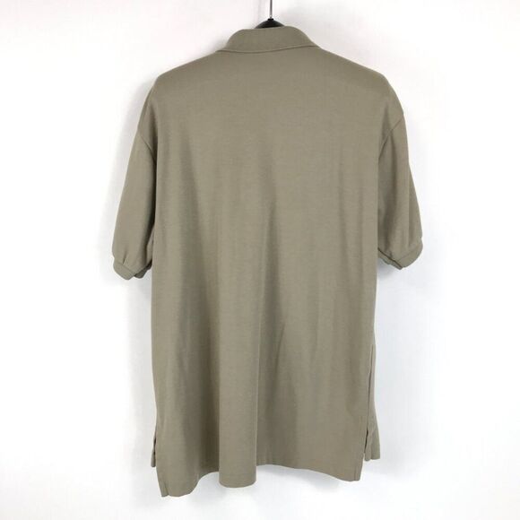 Polo by Ralph Lauren Golf Polo Men's XL Beige Short Sleeve 100% Cotton Casual - Picture 9 of 13